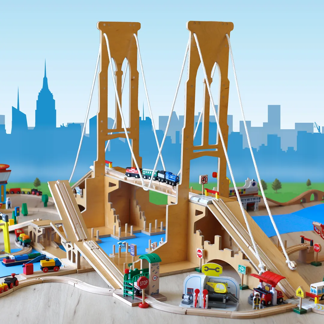 BRIO DELEXE SUSPENSION BRIDGE SET PRODUCT DESIGN