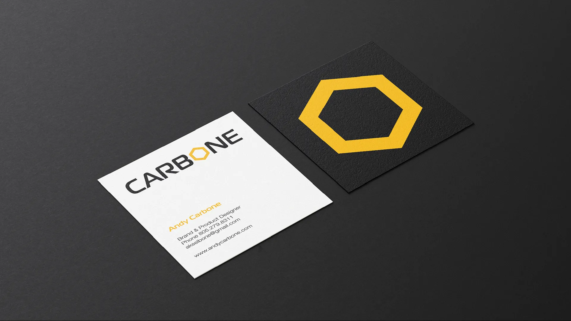 Carbone Personal Branding Business Card