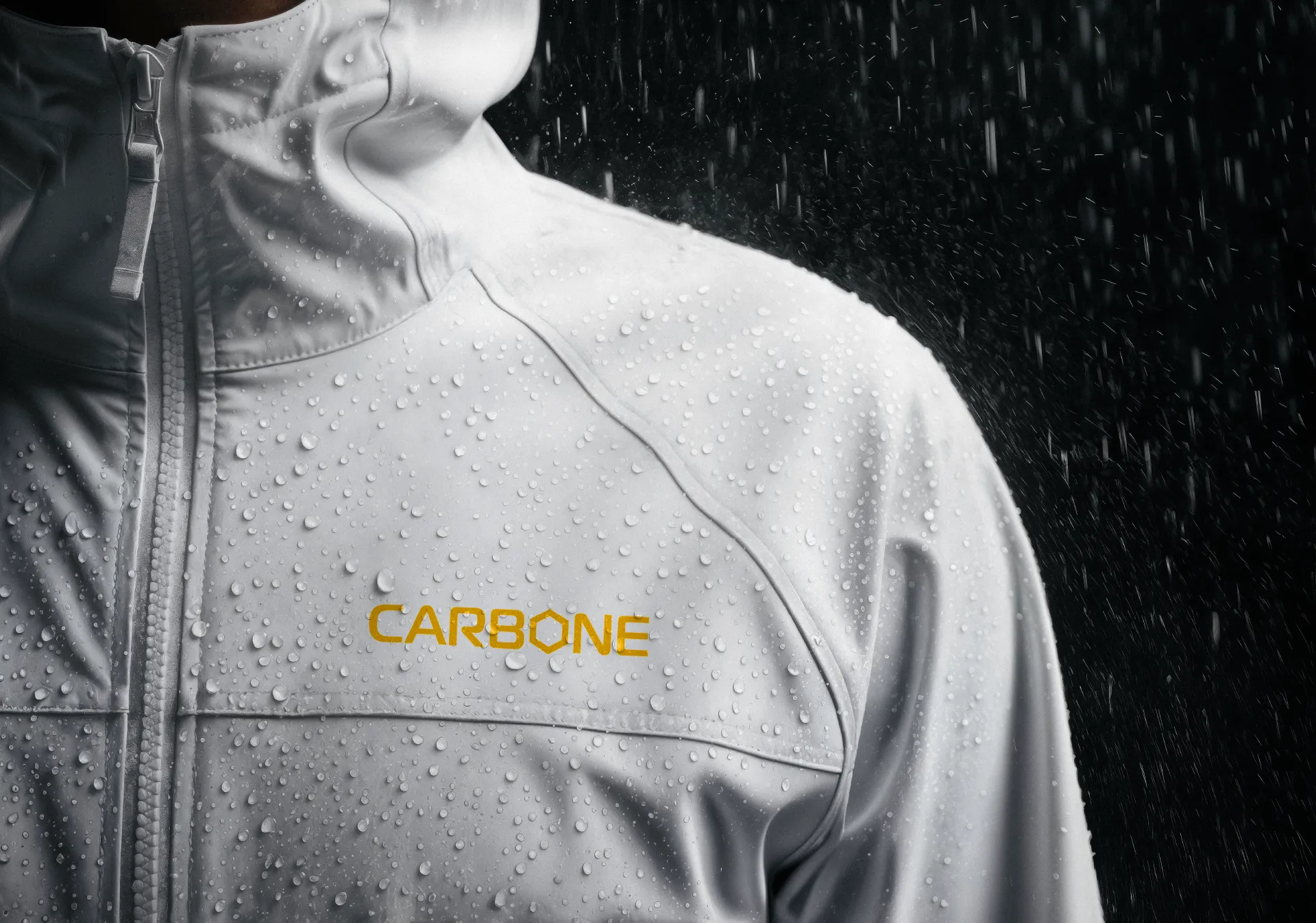 Carbone Personal Branding Mockup Rain Jacket