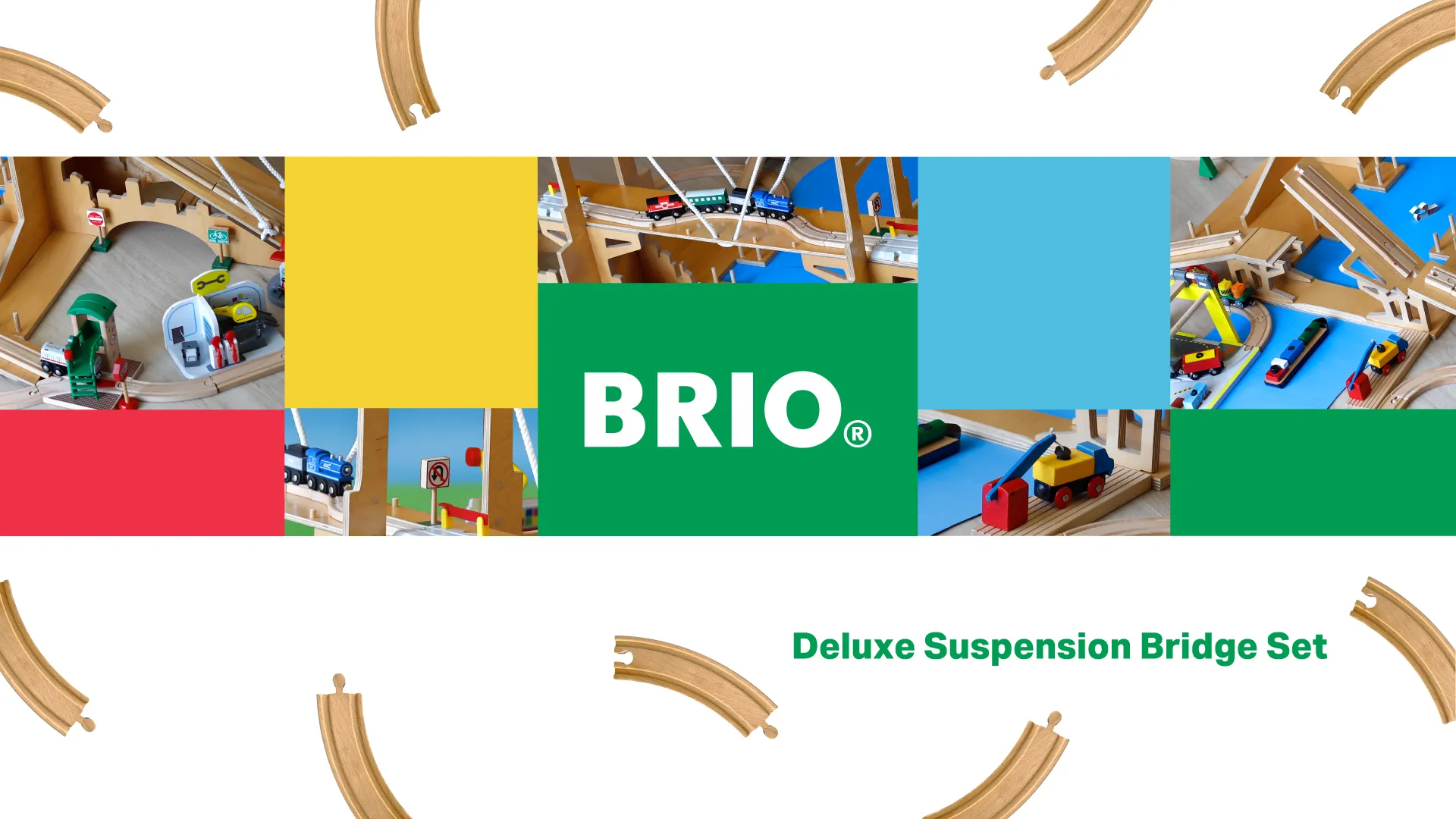 BRIO Delexe Suspention Bridge Set Cover