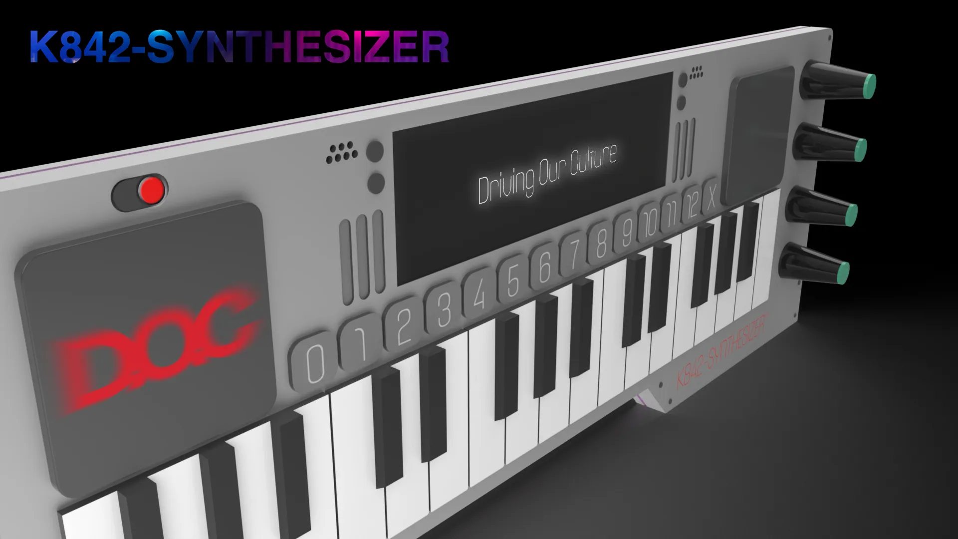 Driving Our Culture K842 Synthesizer