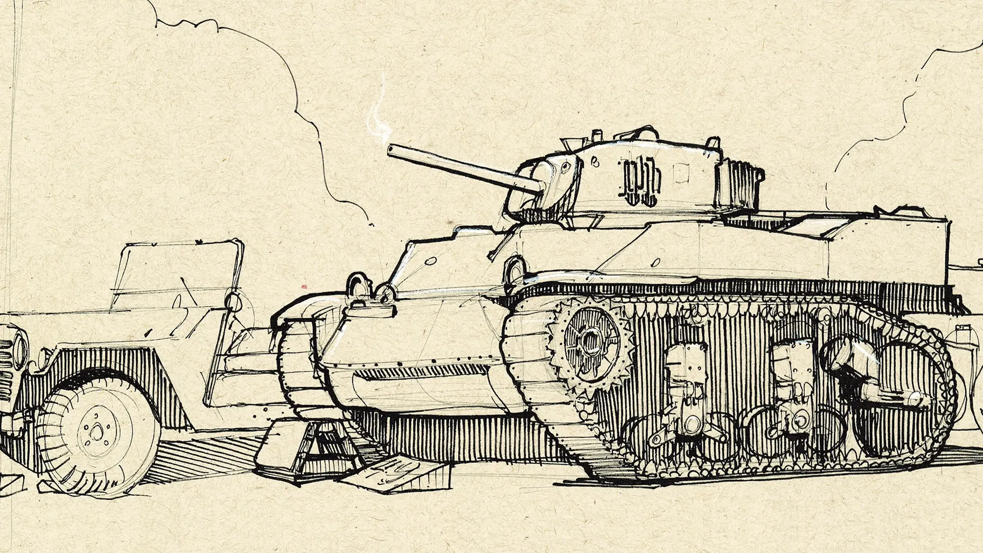 Tankland Sketch